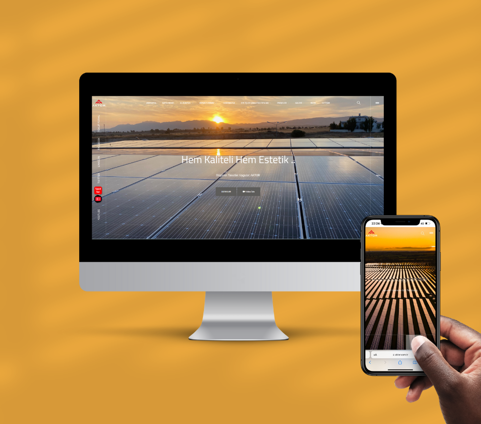 Aktor A.ş & Web Site Çalışması